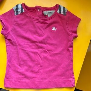 Burberry Kids Pink T-Shirt